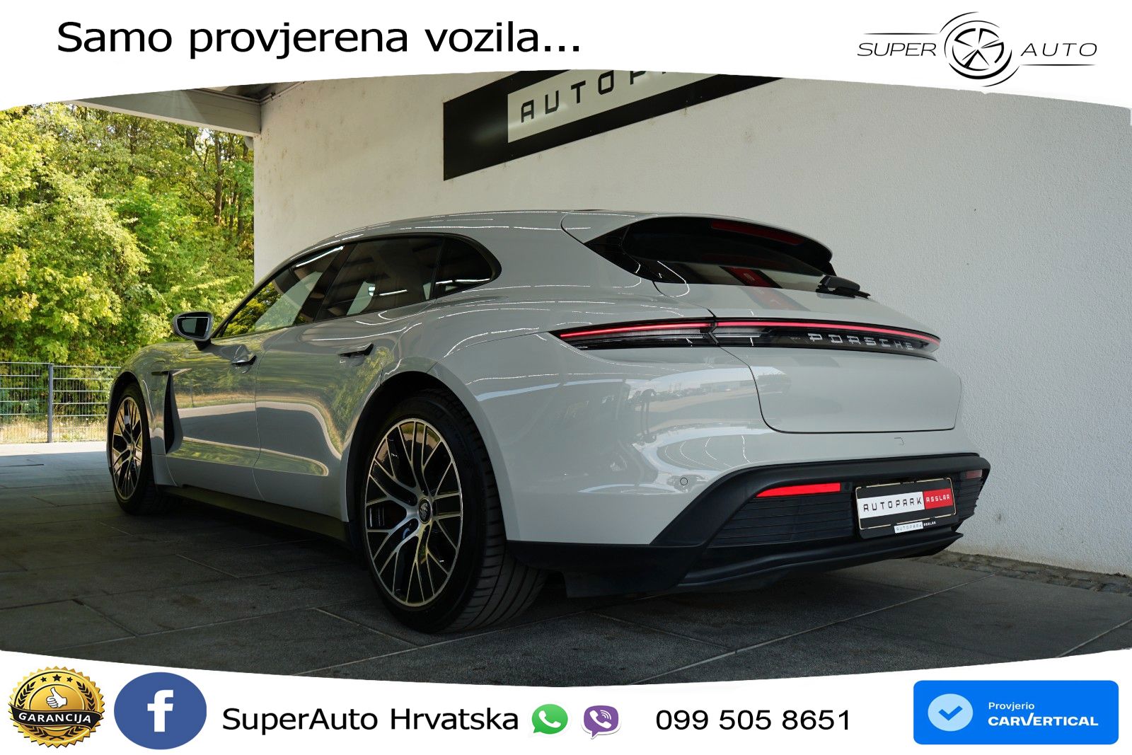 Porsche Taycan Sport Turismo Performance Plus 93.4 kWh (476 KS)