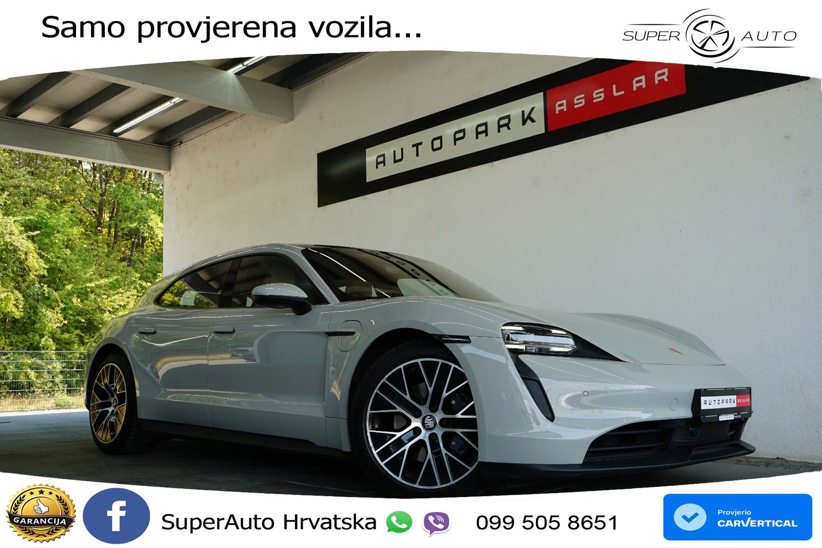 Porsche Taycan Sport Turismo Performance Plus 93.4 kWh (476 KS)