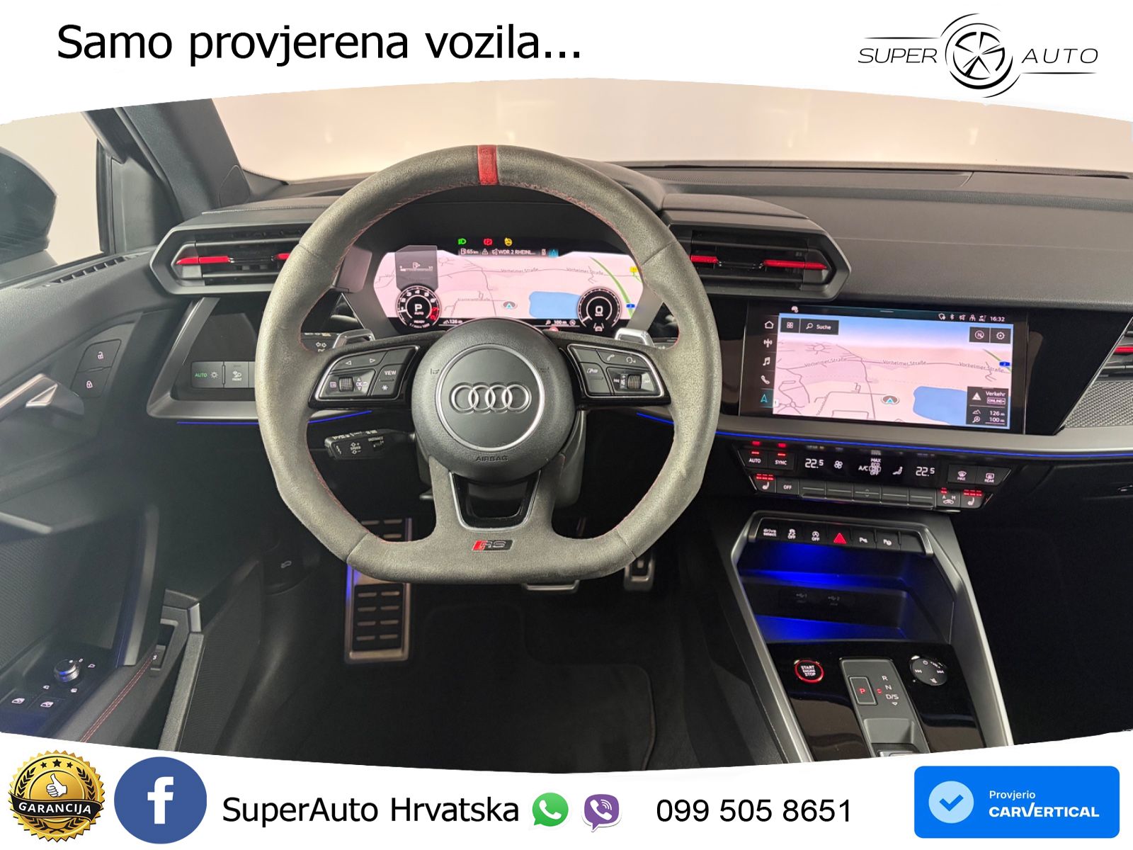Audi RS3 Sedan 2.5 TFSI (400 KS) quattro S tronic LED+GR SJED+ACC