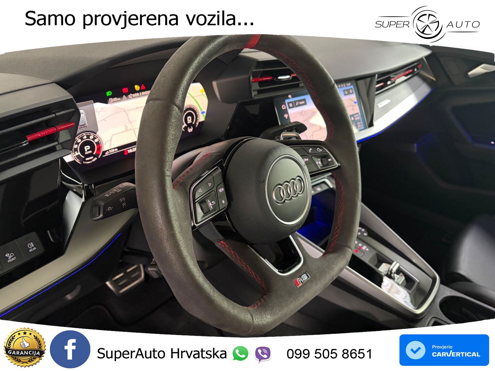 Audi RS3 Sedan 2.5 TFSI (400 KS) quattro S tronic LED+GR SJED+ACC