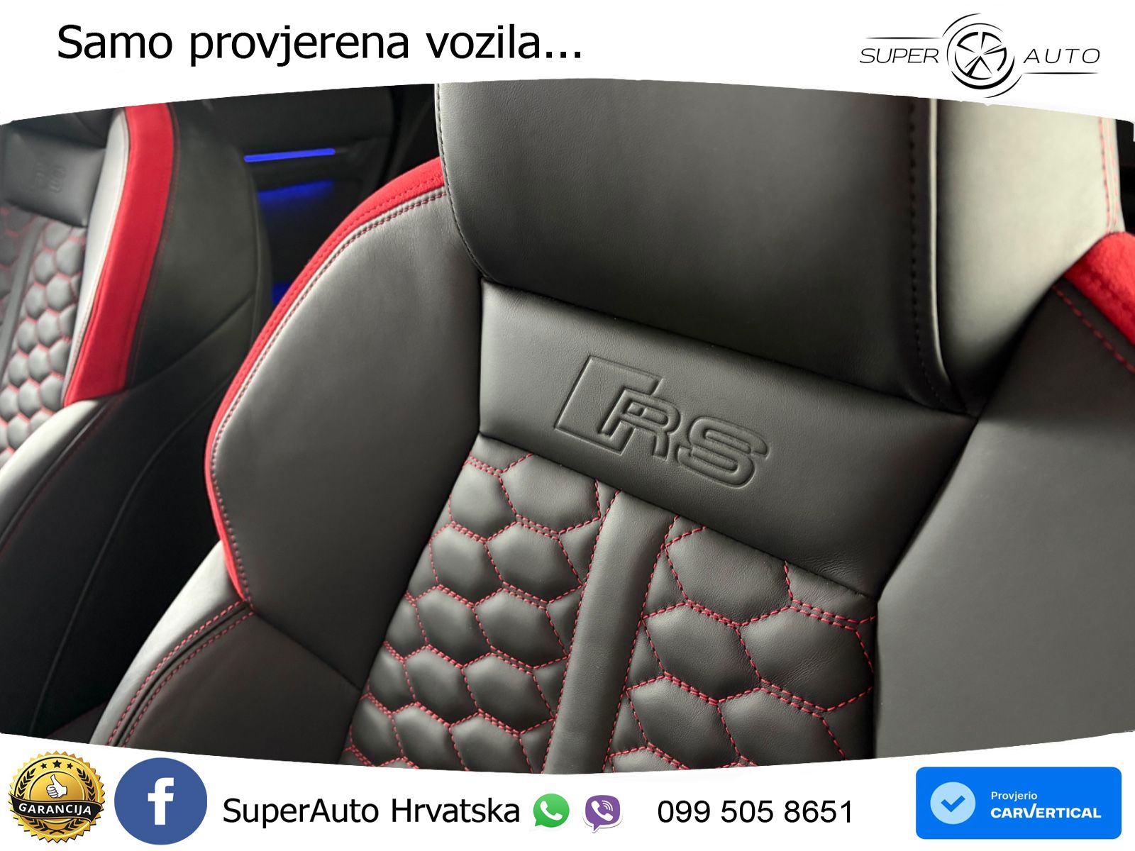 Audi RS3 Sedan 2.5 TFSI (400 KS) quattro S tronic LED+GR SJED+ACC