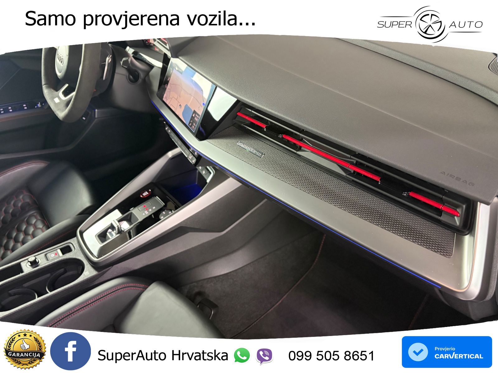Audi RS3 Sedan 2.5 TFSI (400 KS) quattro S tronic LED+GR SJED+ACC