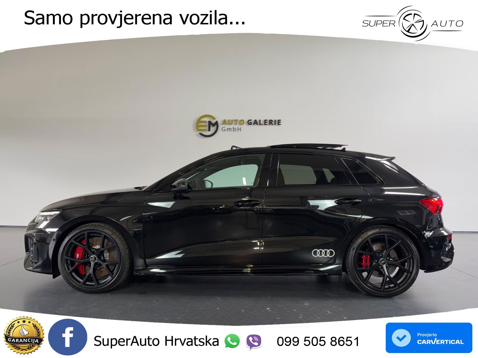 Audi RS3 Sedan 2.5 TFSI (400 KS) quattro S tronic LED+GR SJED+ACC