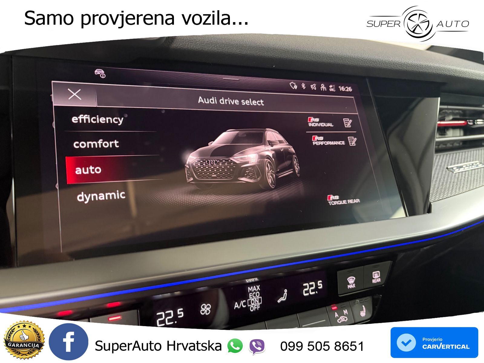 Audi RS3 Sedan 2.5 TFSI (400 KS) quattro S tronic LED+GR SJED+ACC