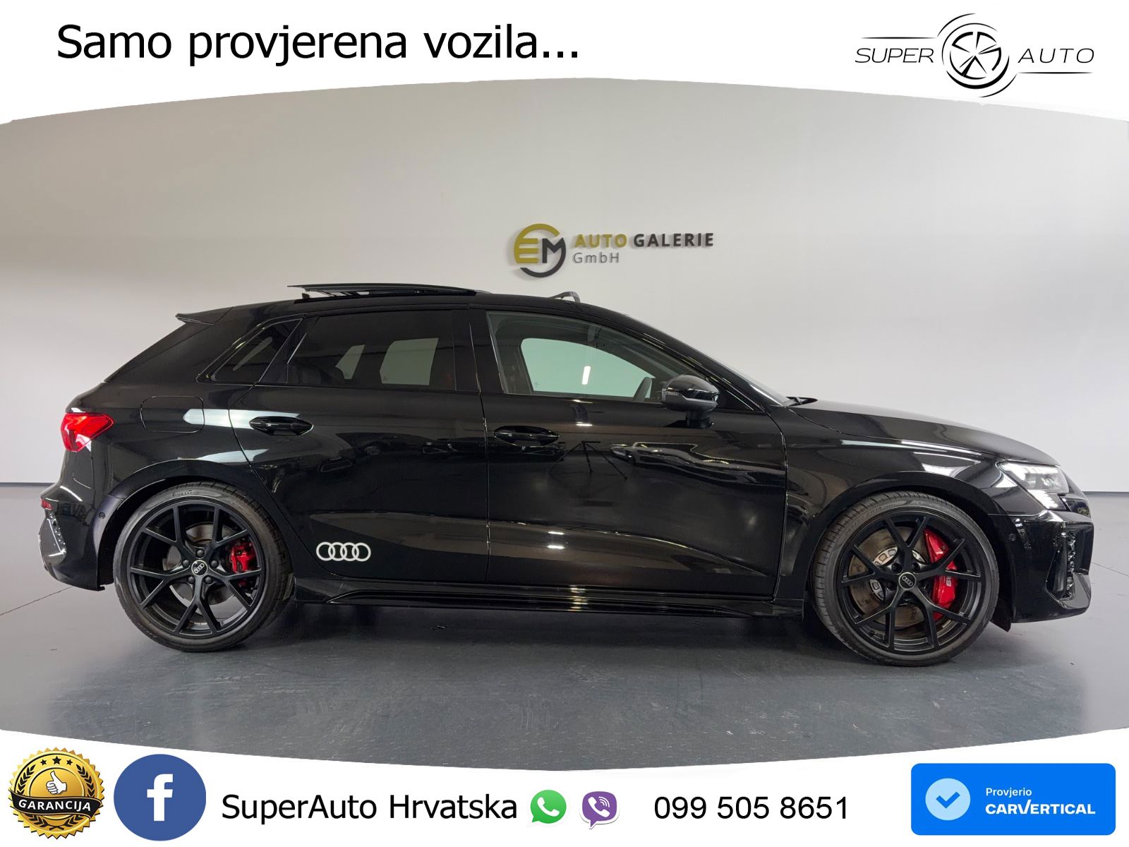 Audi RS3 Sedan 2.5 TFSI (400 KS) quattro S tronic LED+GR SJED+ACC