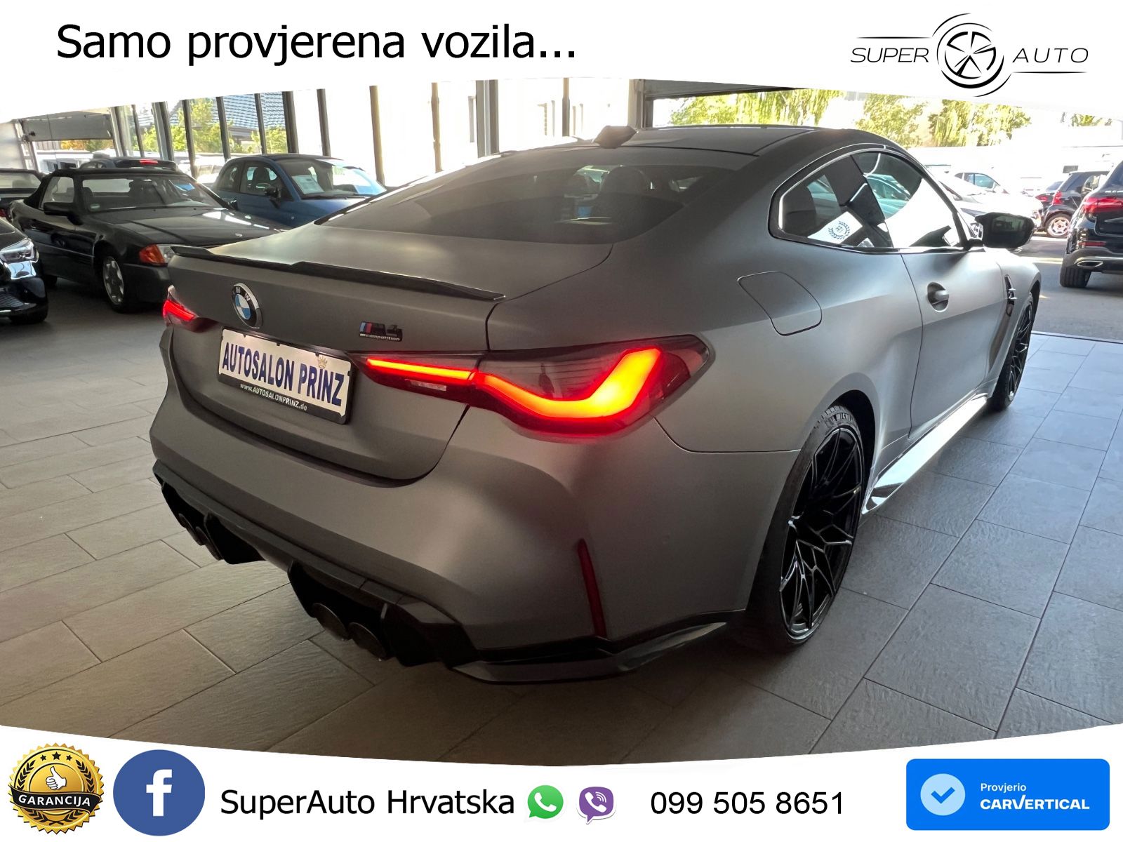 BMW M4 Competition 3.0 (510 KS) xDrive Steptronic LED+GR SJED+ACC