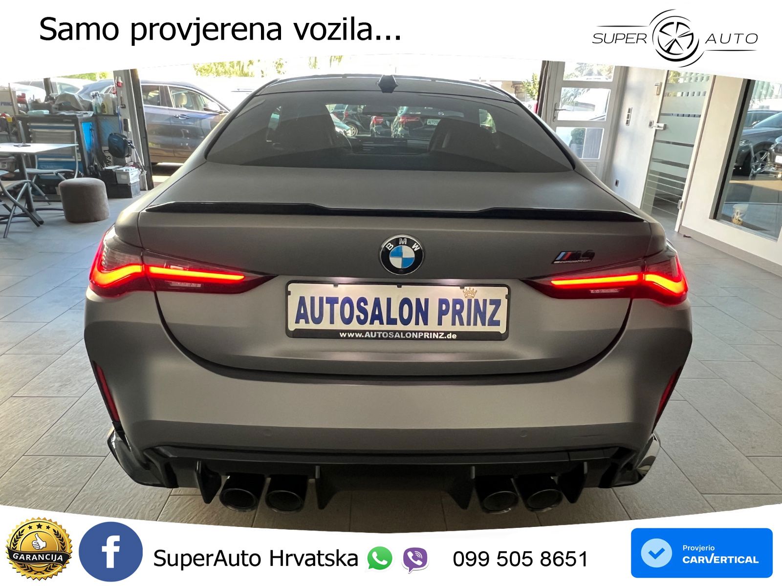 BMW M4 Competition 3.0 (510 KS) xDrive Steptronic LED+GR SJED+ACC