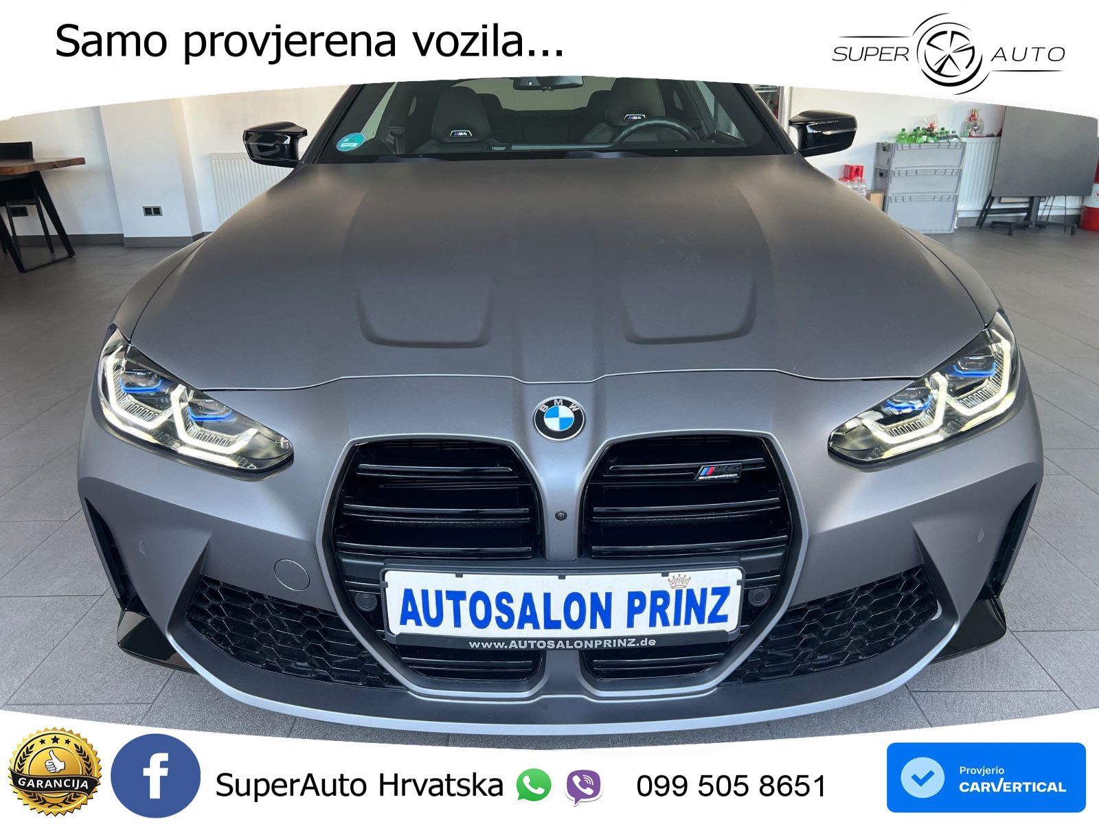 BMW M4 Competition 3.0 (510 KS) xDrive Steptronic LED+GR SJED+ACC