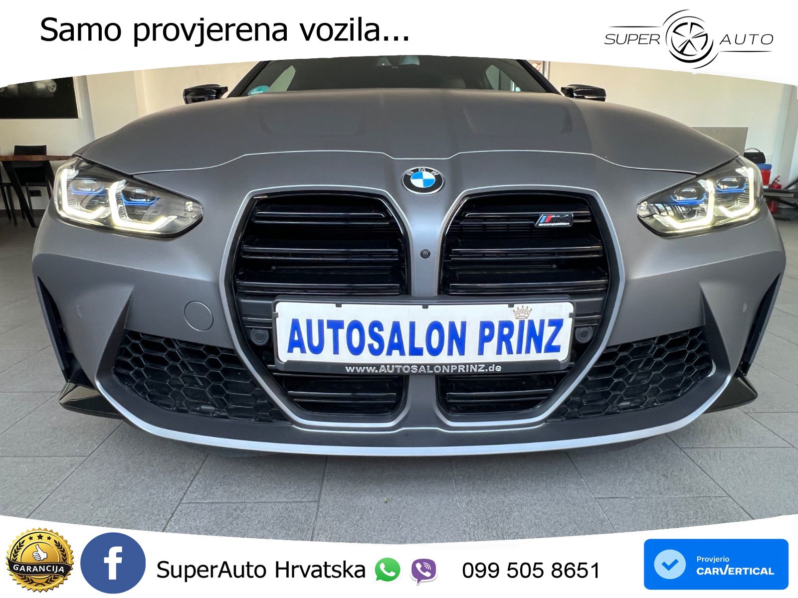 BMW M4 Competition 3.0 (510 KS) xDrive Steptronic LED+GR SJED+ACC
