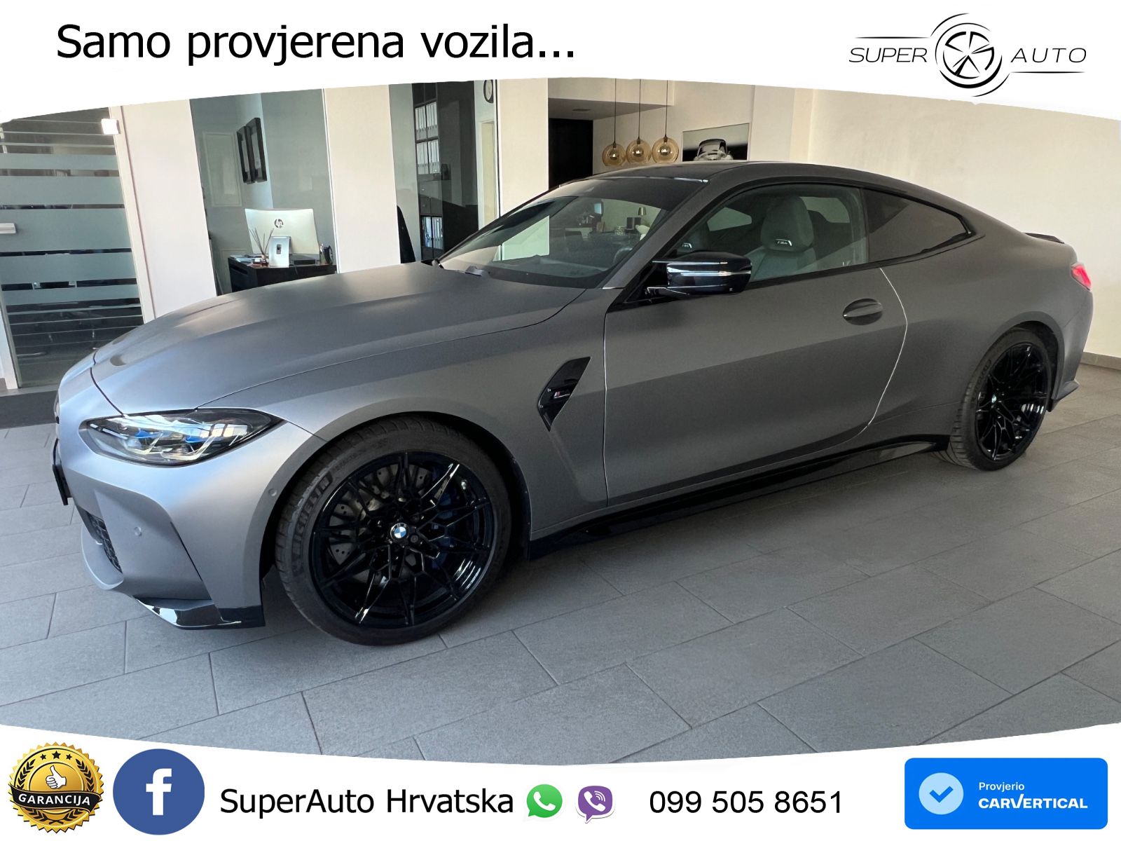 BMW M4 Competition 3.0 (510 KS) xDrive Steptronic LED+GR SJED+ACC