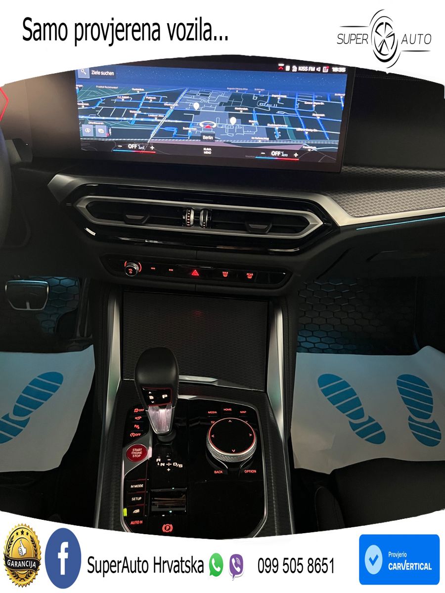 BMW M4 Competition 3.0 (510 KS) xDrive Steptronic LED+GR SJED+ACC