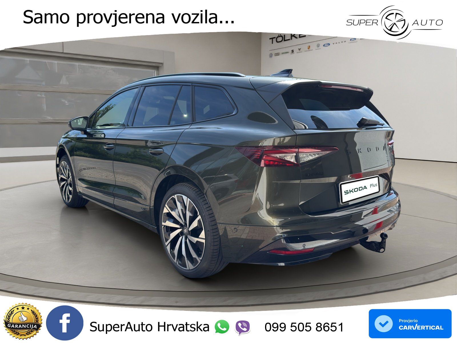 Škoda Enyaq 85 82 kWh (286 KS) SportLine LED+GR SJED+ACC