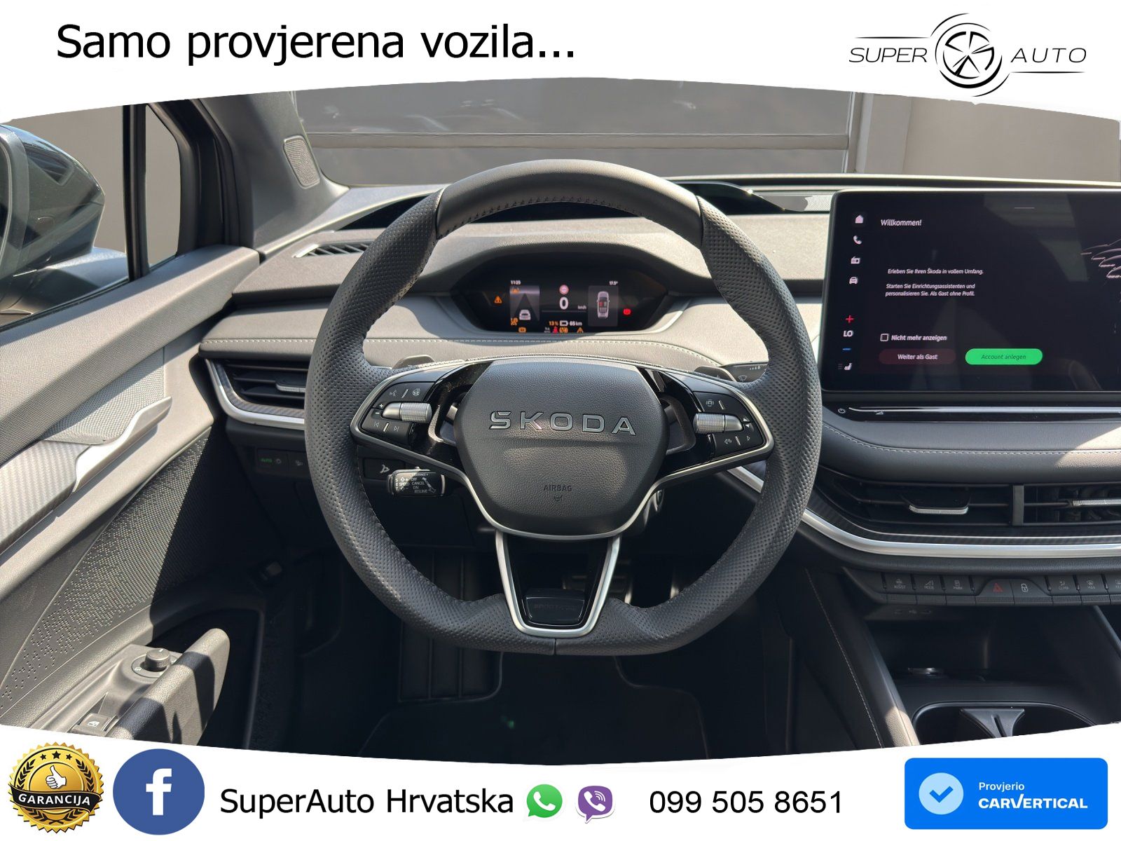 Škoda Enyaq 85 82 kWh (286 KS) SportLine LED+GR SJED+ACC