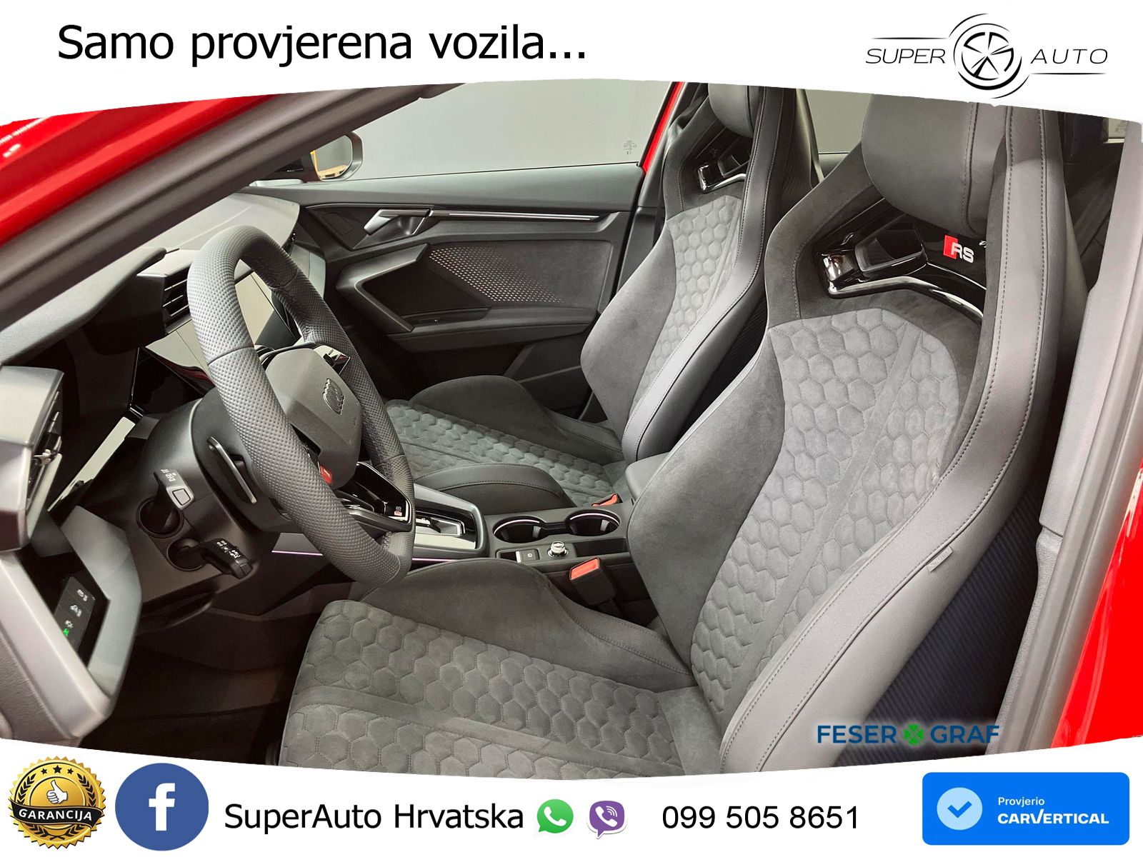 Audi RS3 Sedan 2.5 TFSI (400 KS) quattro S tronic LED+ACC