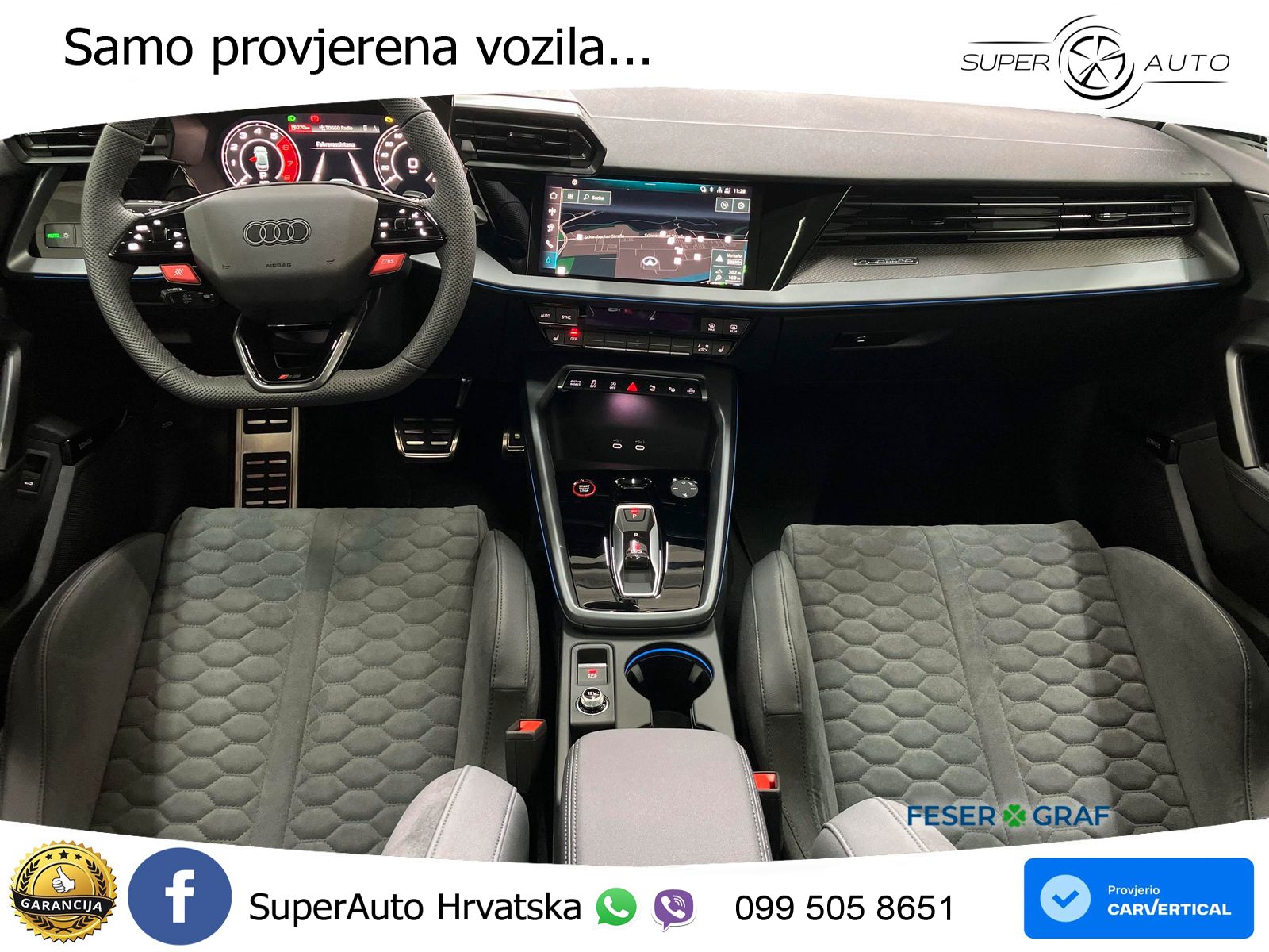 Audi RS3 Sedan 2.5 TFSI (400 KS) quattro S tronic LED+ACC