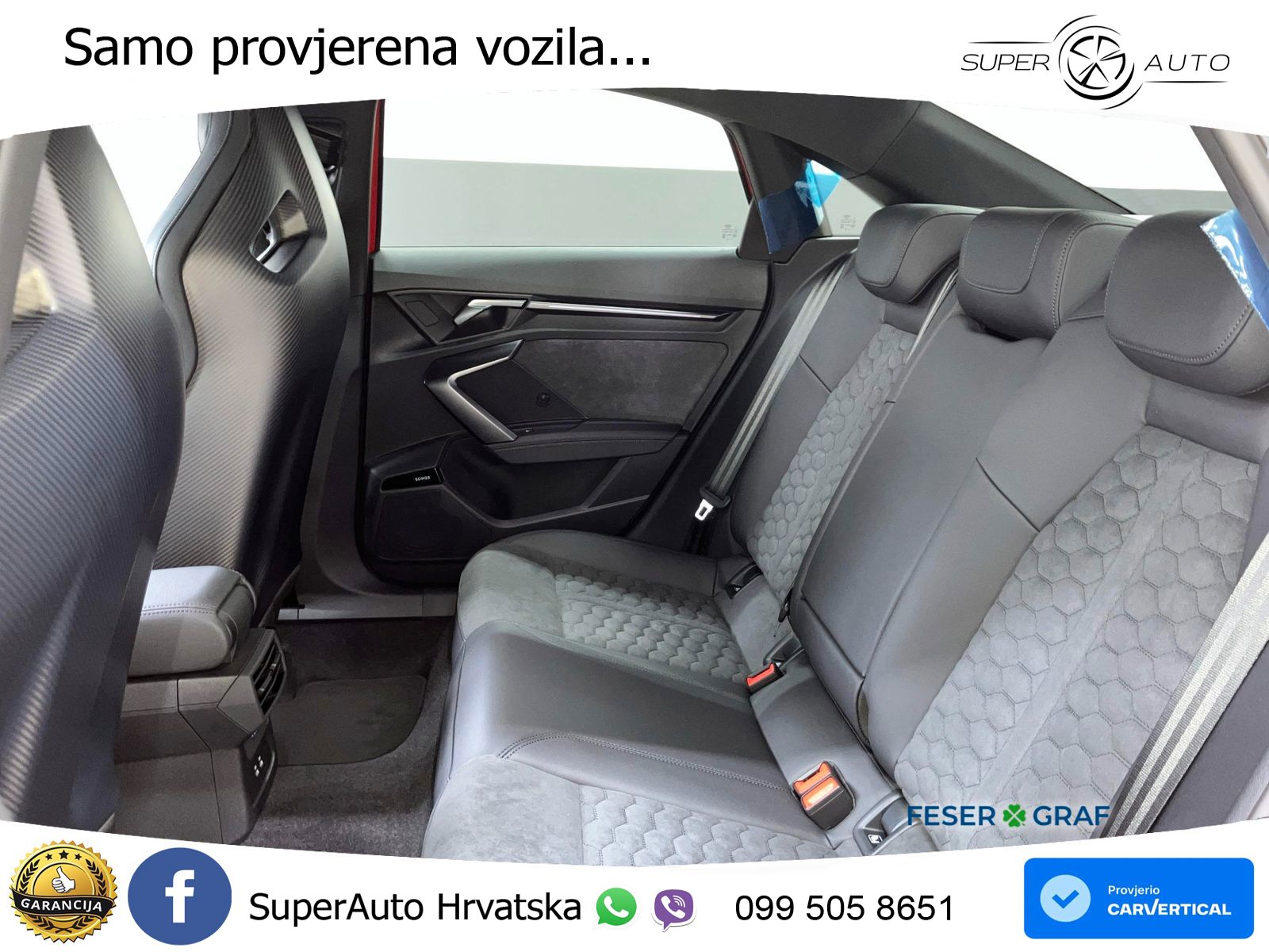 Audi RS3 Sedan 2.5 TFSI (400 KS) quattro S tronic LED+ACC