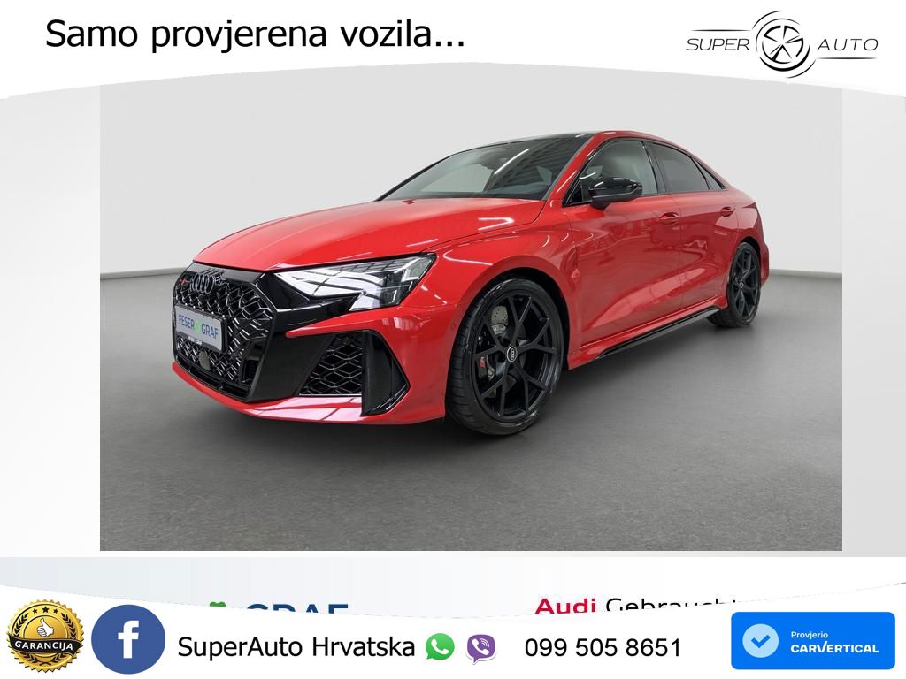 Audi RS3 Sedan 2.5 TFSI (400 KS) quattro S tronic LED+ACC