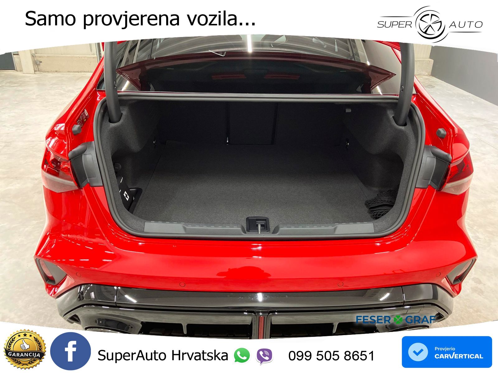 Audi RS3 Sedan 2.5 TFSI (400 KS) quattro S tronic LED+ACC