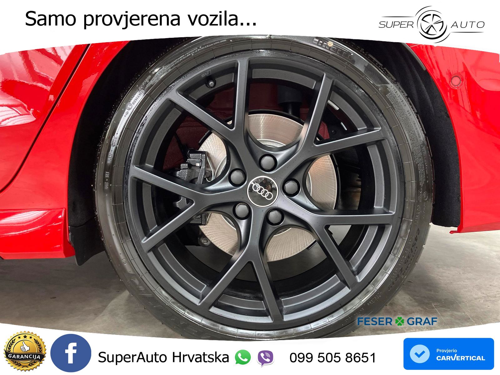 Audi RS3 Sedan 2.5 TFSI (400 KS) quattro S tronic LED+ACC