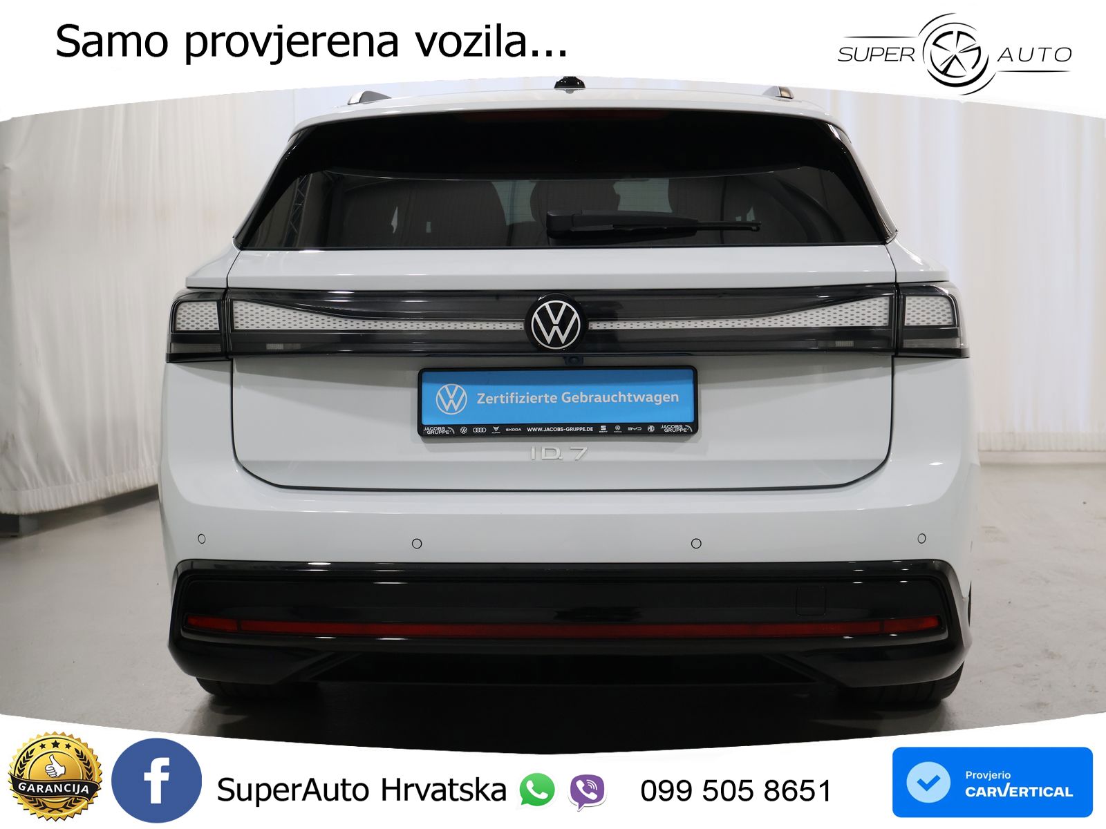 Volkswagen ID.7 Pro 82 kWh (286 KS)