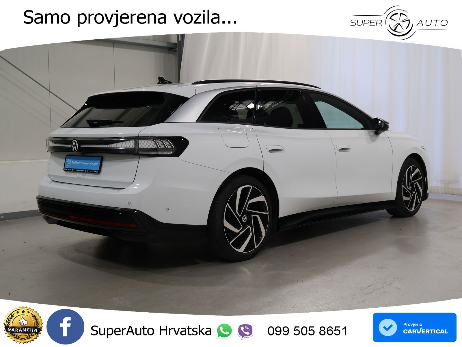 Volkswagen ID.7 Pro 82 kWh (286 KS)