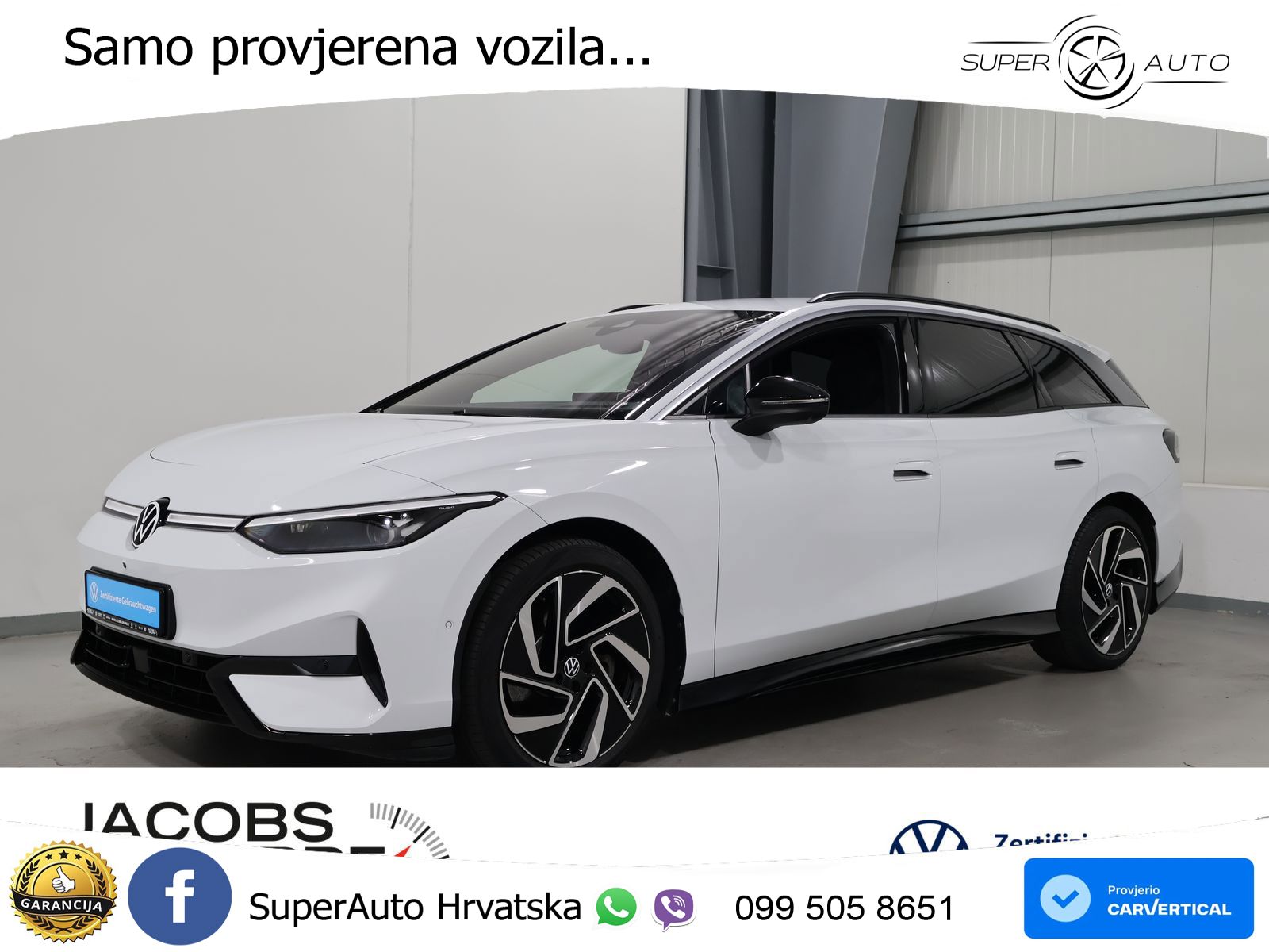 Volkswagen ID.7 Pro 82 kWh (286 KS)