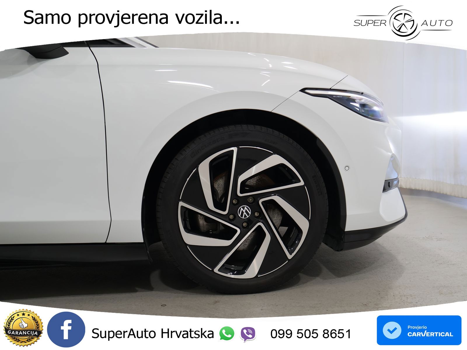 Volkswagen ID.7 Pro 82 kWh (286 KS)
