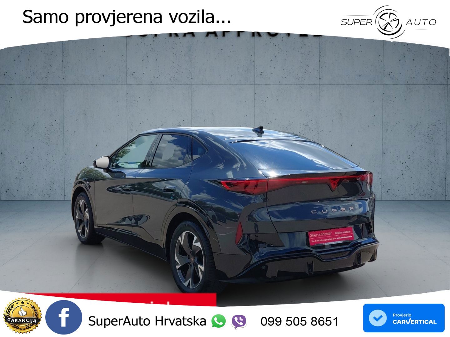 Cupra Tavascan 82 kWh (286 KS) LED+GR SJED+ACC