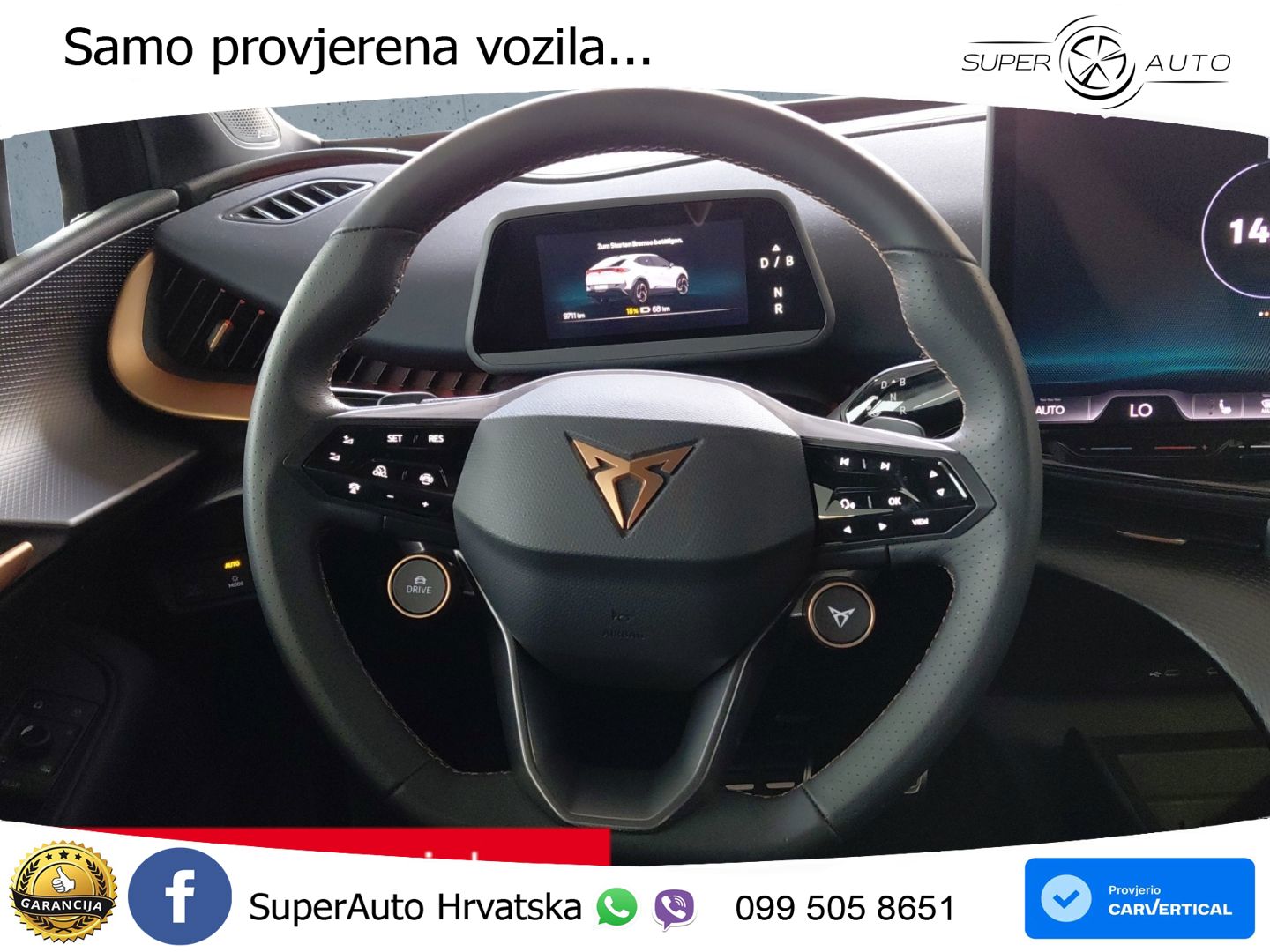 Cupra Tavascan 82 kWh (286 KS) LED+GR SJED+ACC
