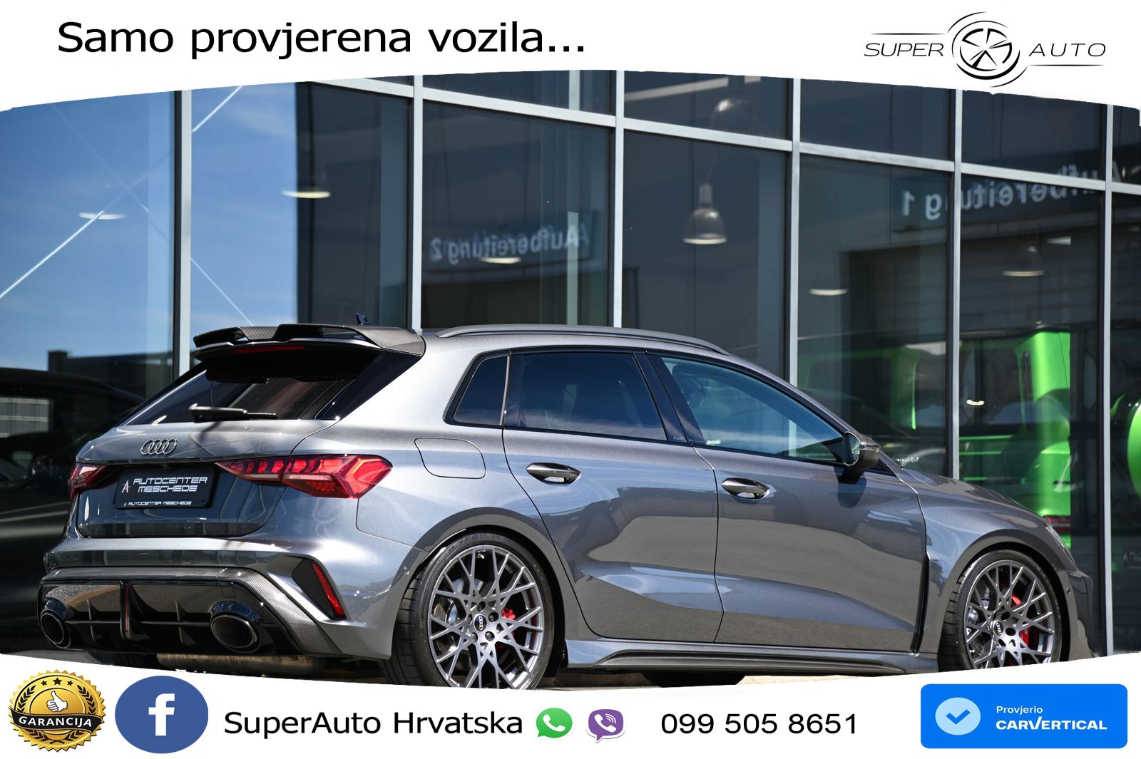 Audi RS3 Sportback 2.5 TFSI (400 KS) quattro S tronic LED+GR SJED+ACC