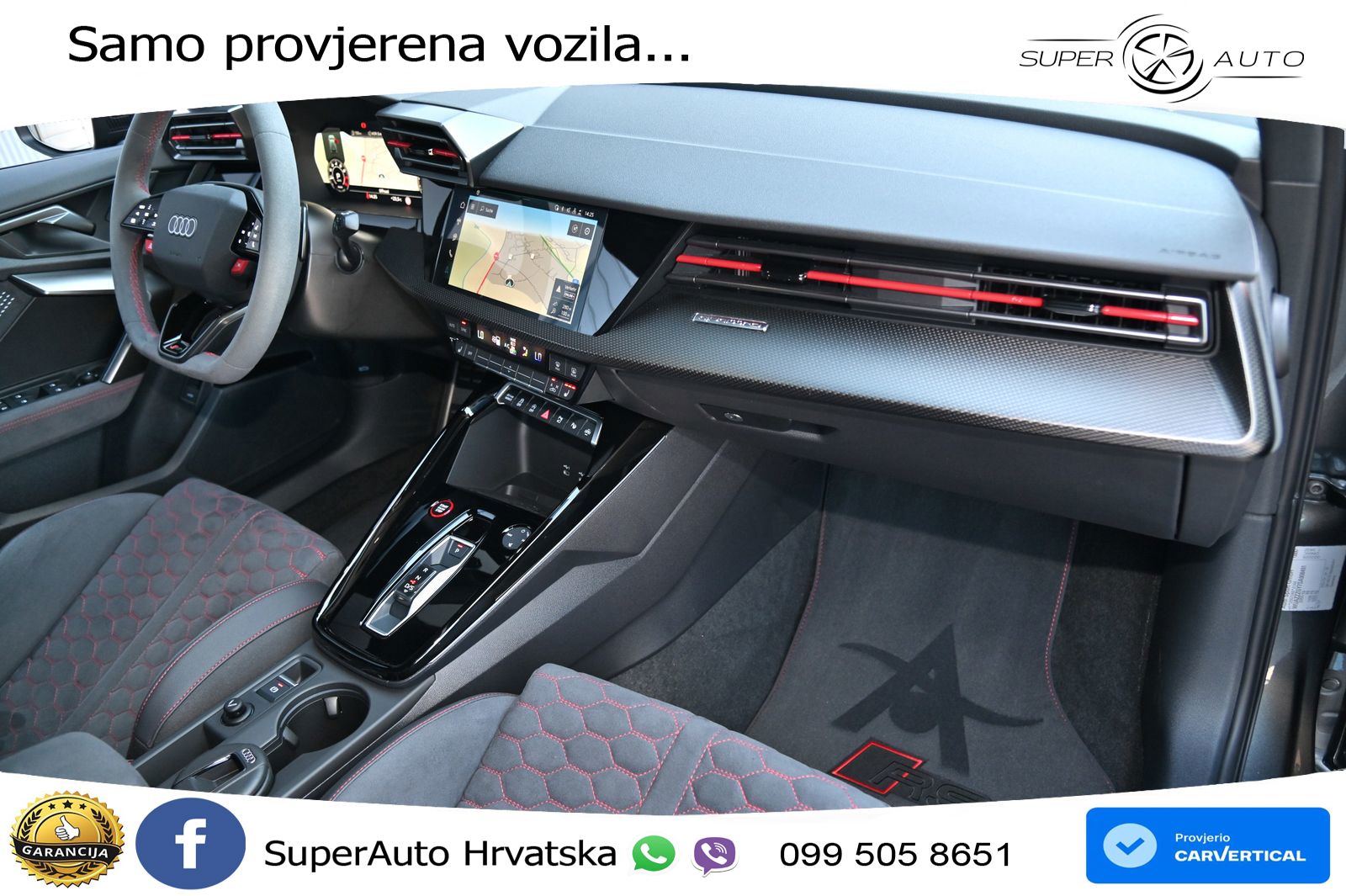 Audi RS3 Sportback 2.5 TFSI (400 KS) quattro S tronic LED+GR SJED+ACC