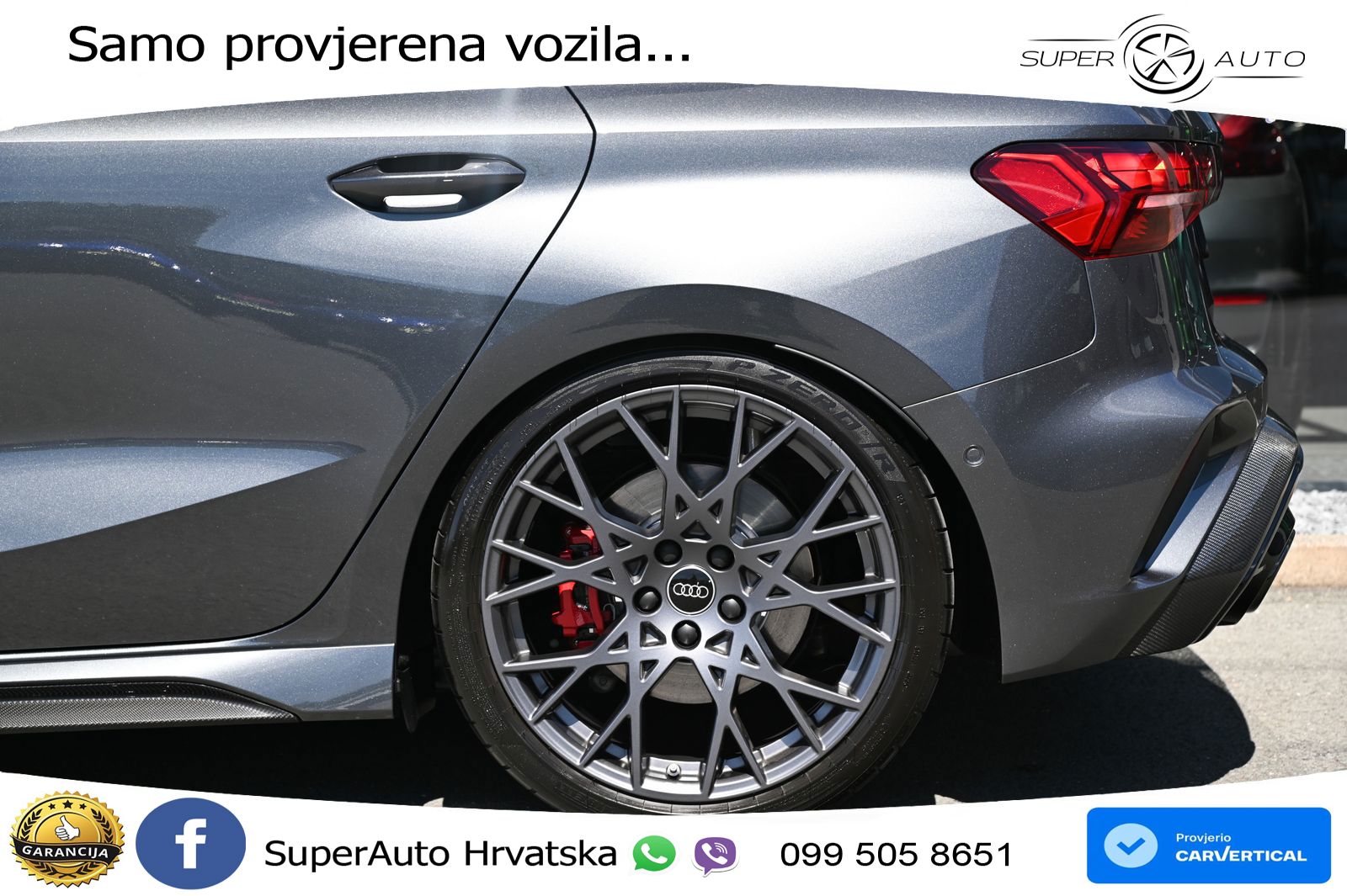 Audi RS3 Sportback 2.5 TFSI (400 KS) quattro S tronic LED+GR SJED+ACC