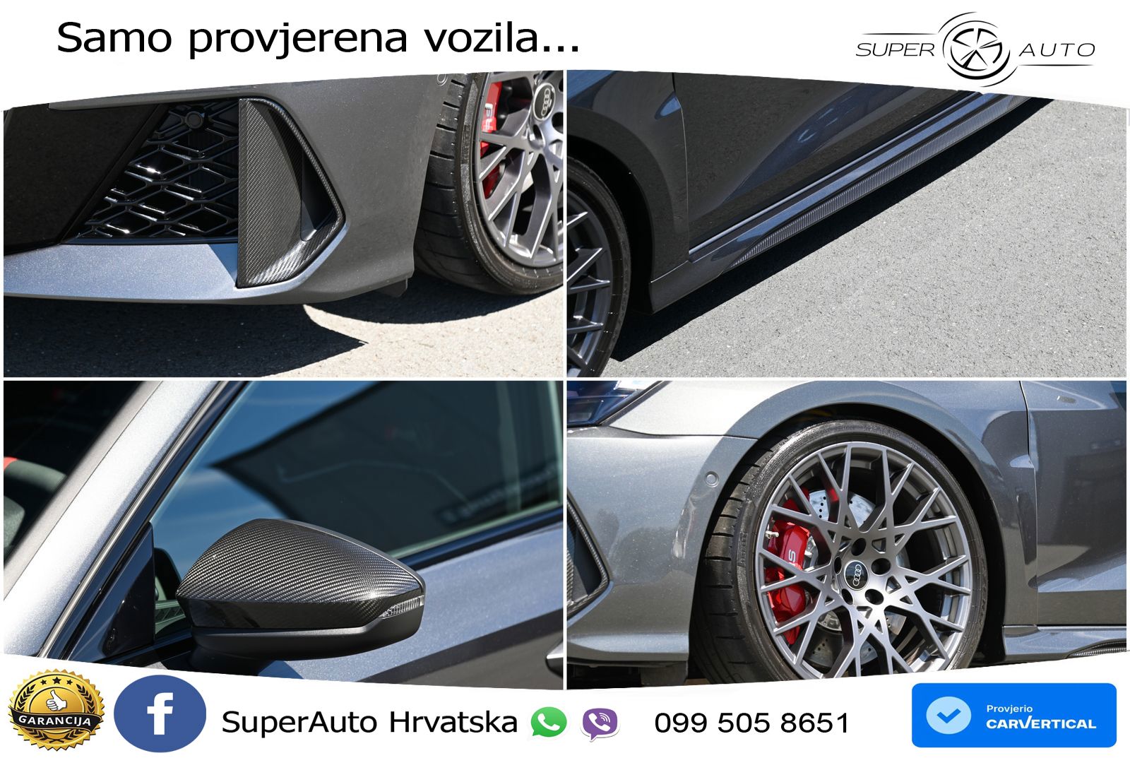 Audi RS3 Sportback 2.5 TFSI (400 KS) quattro S tronic LED+GR SJED+ACC