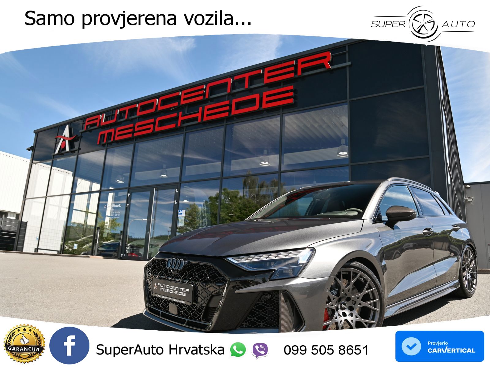 Audi RS3 Sportback 2.5 TFSI (400 KS) quattro S tronic LED+GR SJED+ACC