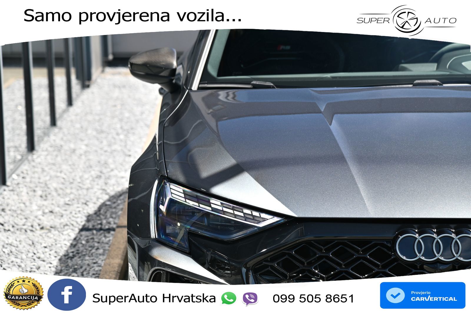 Audi RS3 Sportback 2.5 TFSI (400 KS) quattro S tronic LED+GR SJED+ACC