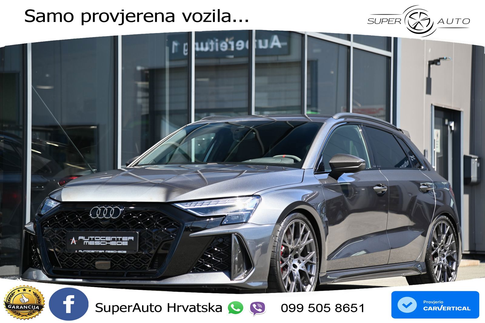 Audi RS3 Sportback 2.5 TFSI (400 KS) quattro S tronic LED+GR SJED+ACC