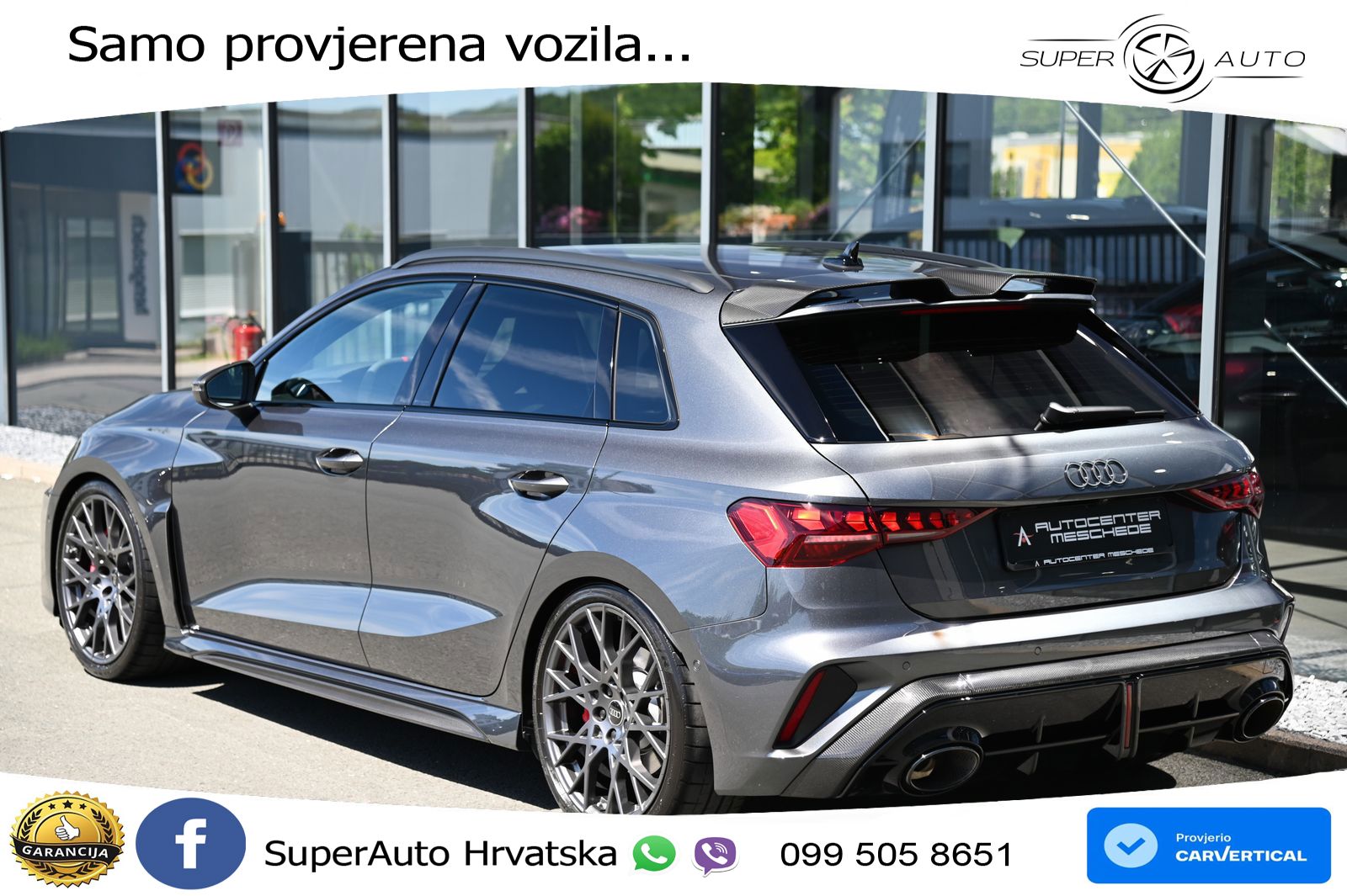 Audi RS3 Sportback 2.5 TFSI (400 KS) quattro S tronic LED+GR SJED+ACC
