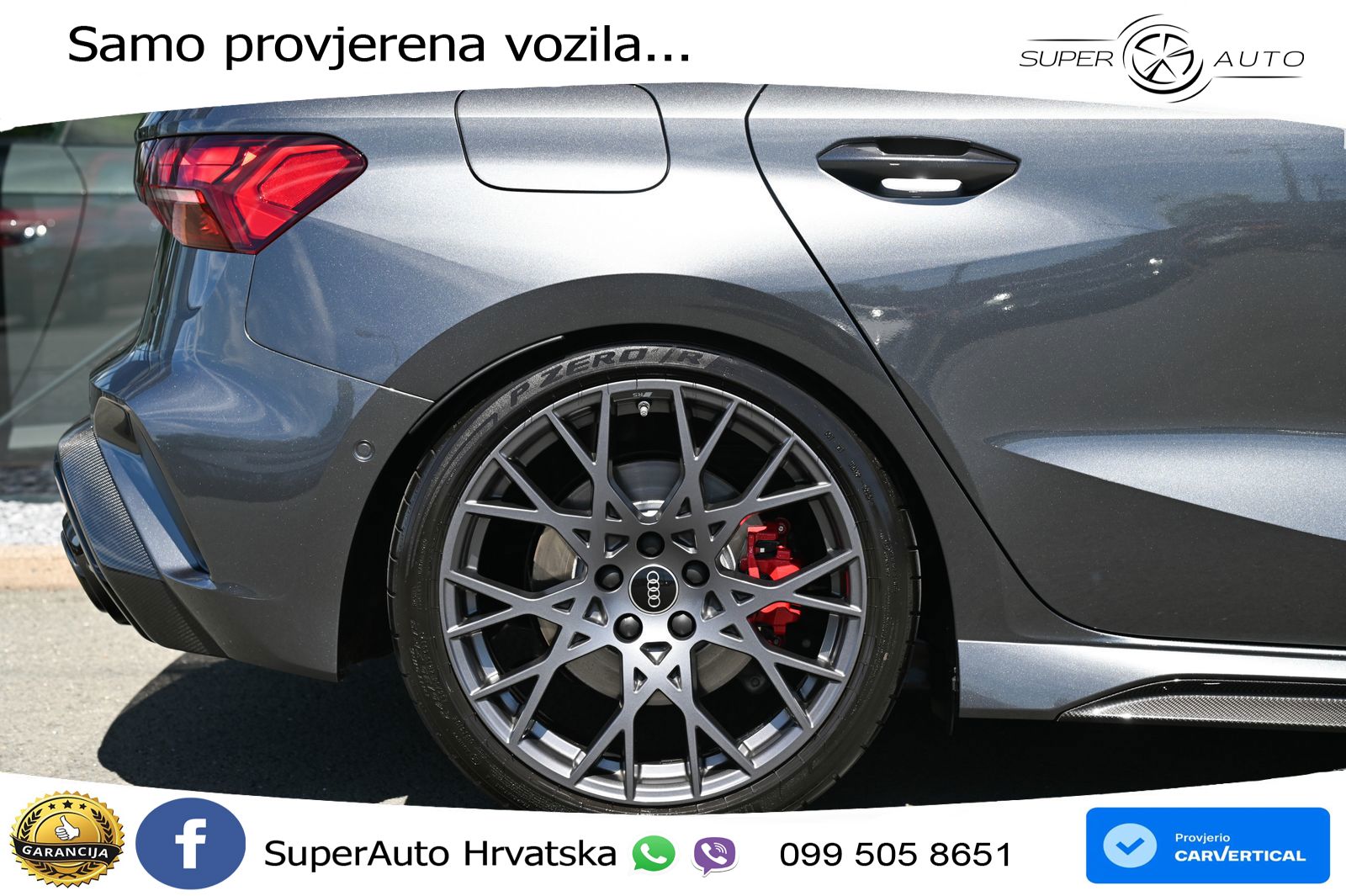 Audi RS3 Sportback 2.5 TFSI (400 KS) quattro S tronic LED+GR SJED+ACC
