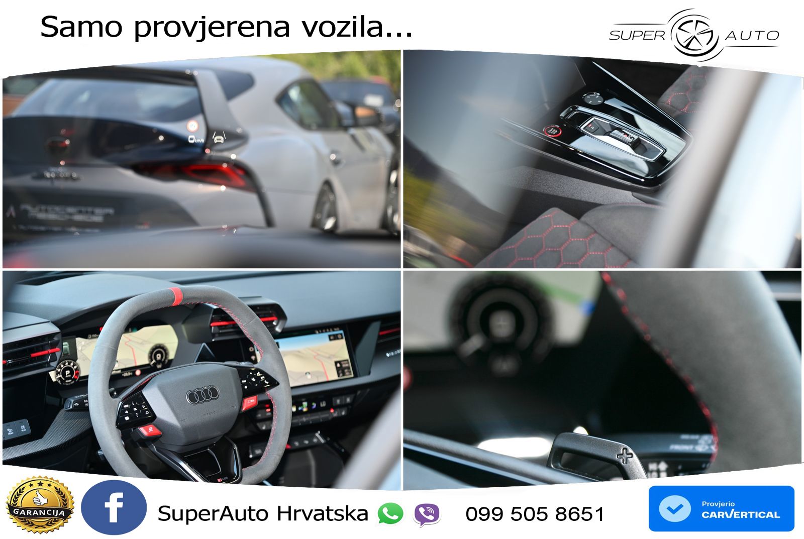 Audi RS3 Sportback 2.5 TFSI (400 KS) quattro S tronic LED+GR SJED+ACC