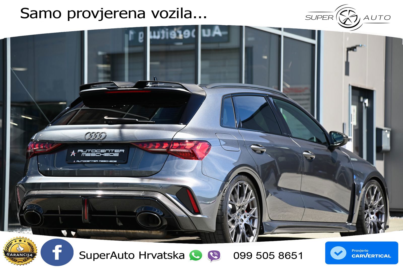 Audi RS3 Sportback 2.5 TFSI (400 KS) quattro S tronic LED+GR SJED+ACC