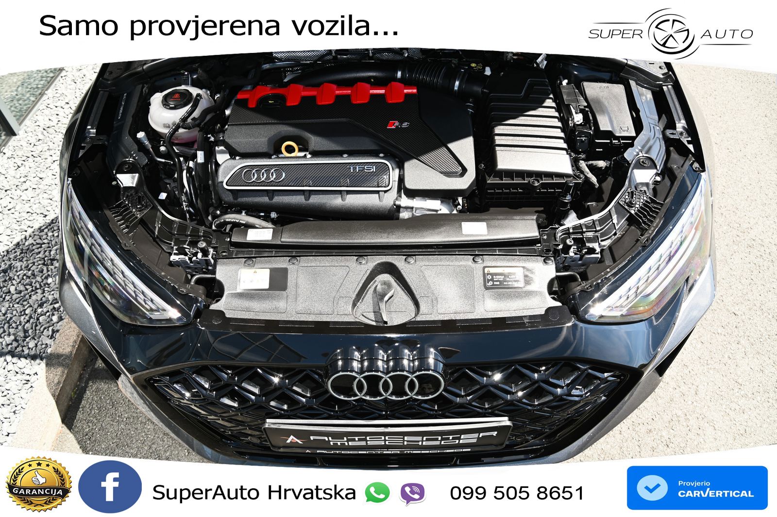 Audi RS3 Sportback 2.5 TFSI (400 KS) quattro S tronic LED+GR SJED+ACC