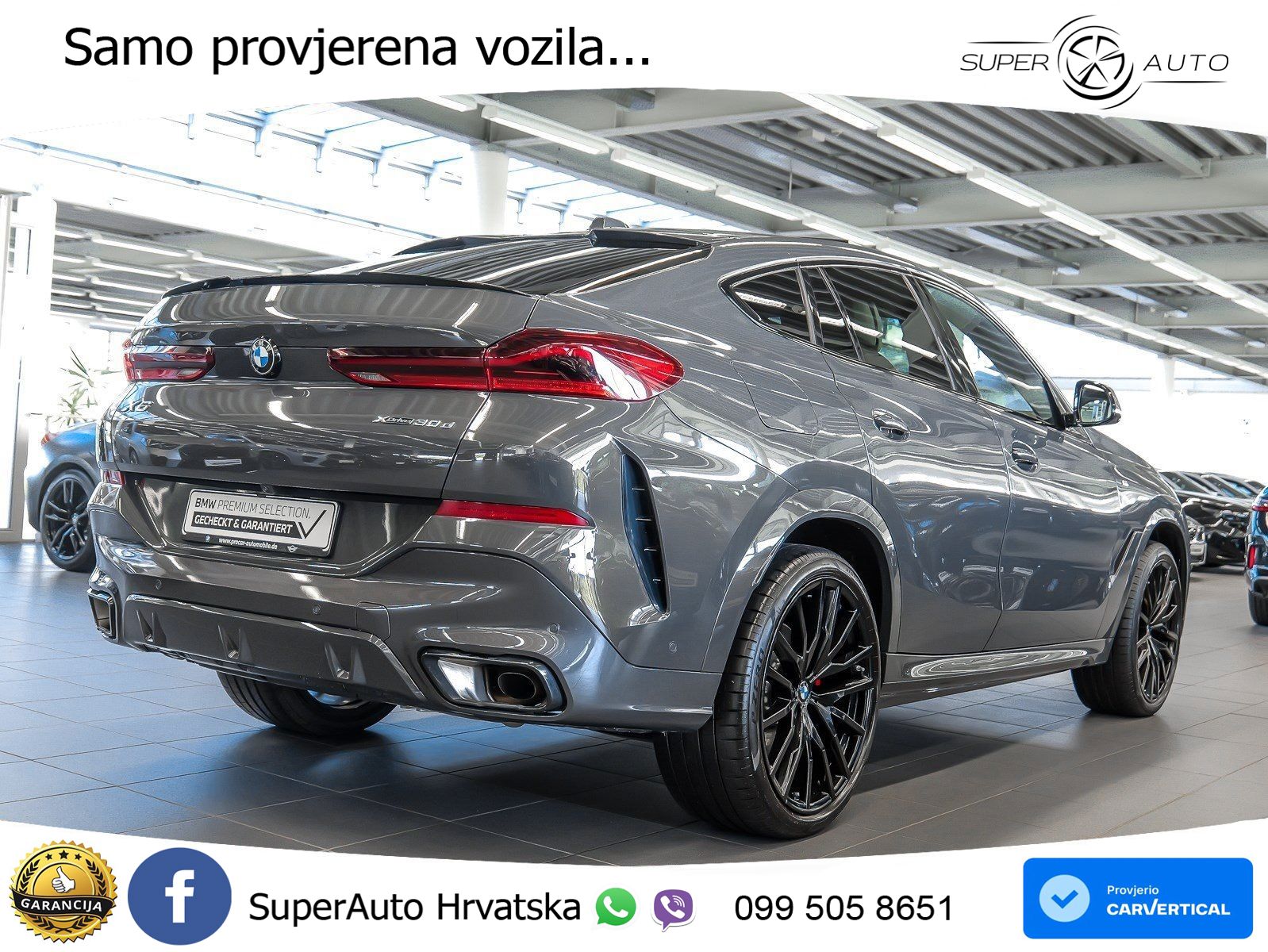 BMW X6 30d (298 KS) xDrive Steptronic M Sport LED+GR SJED+ACC