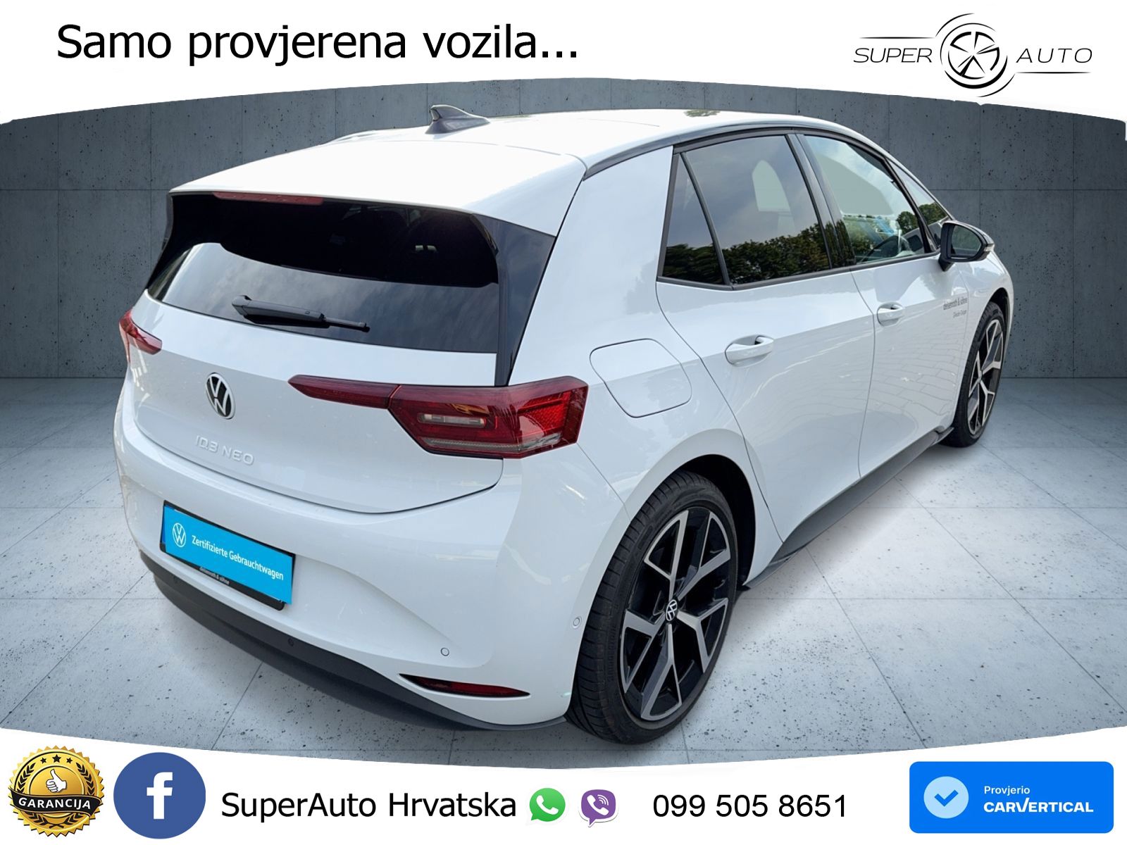 Volkswagen ID.3 58 kWh (190 KS)