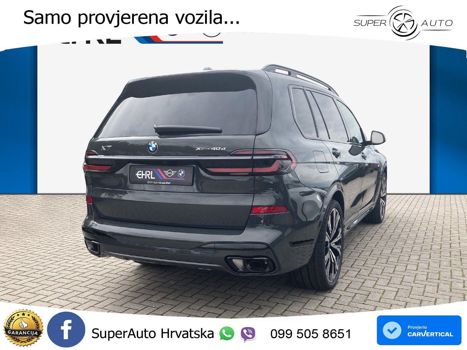 BMW X7 40d (352 KS) xDrive Steptronic LED+GR SJED+ACC