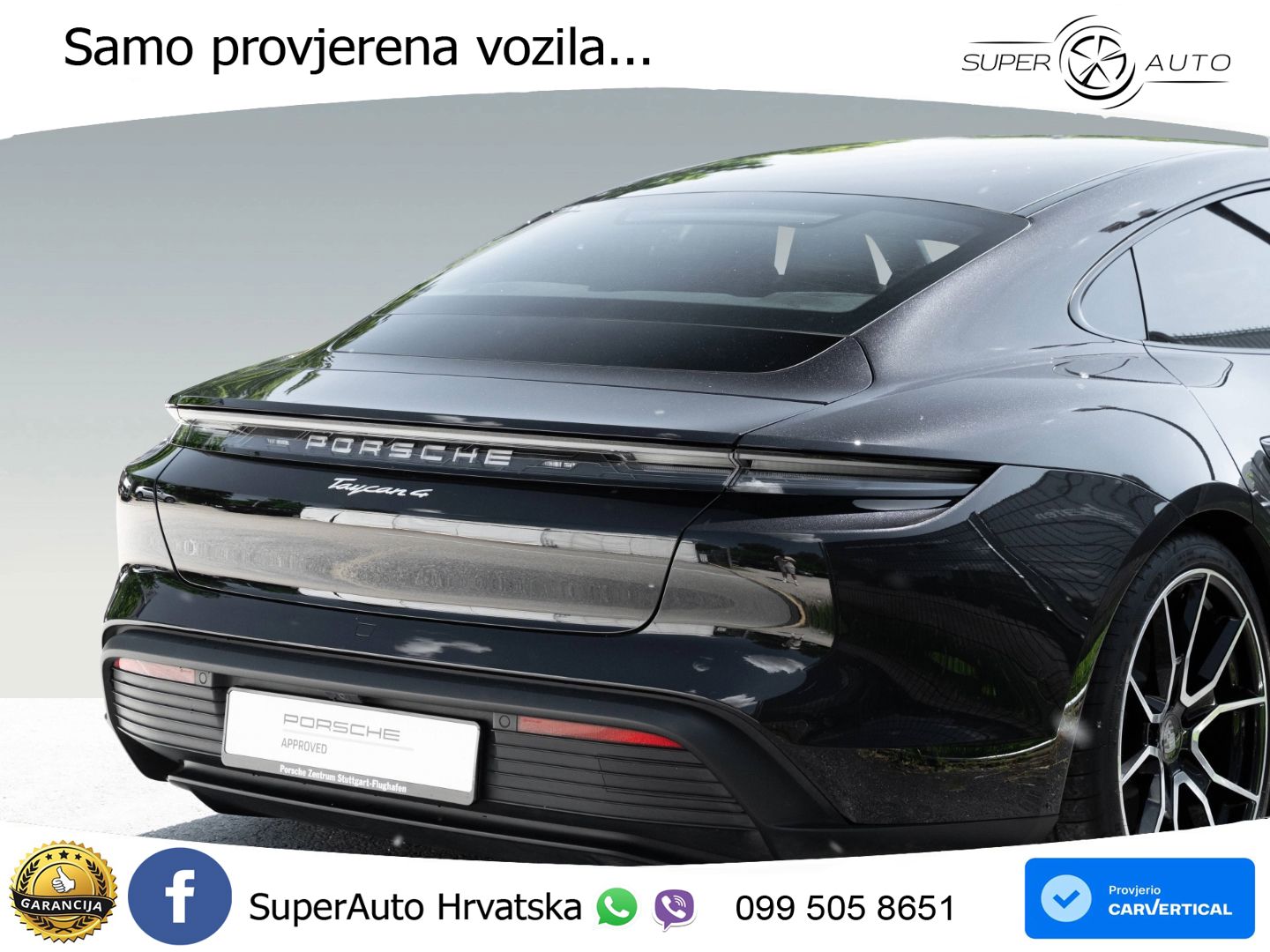 Porsche Taycan 4 105 kWh (435 KS)