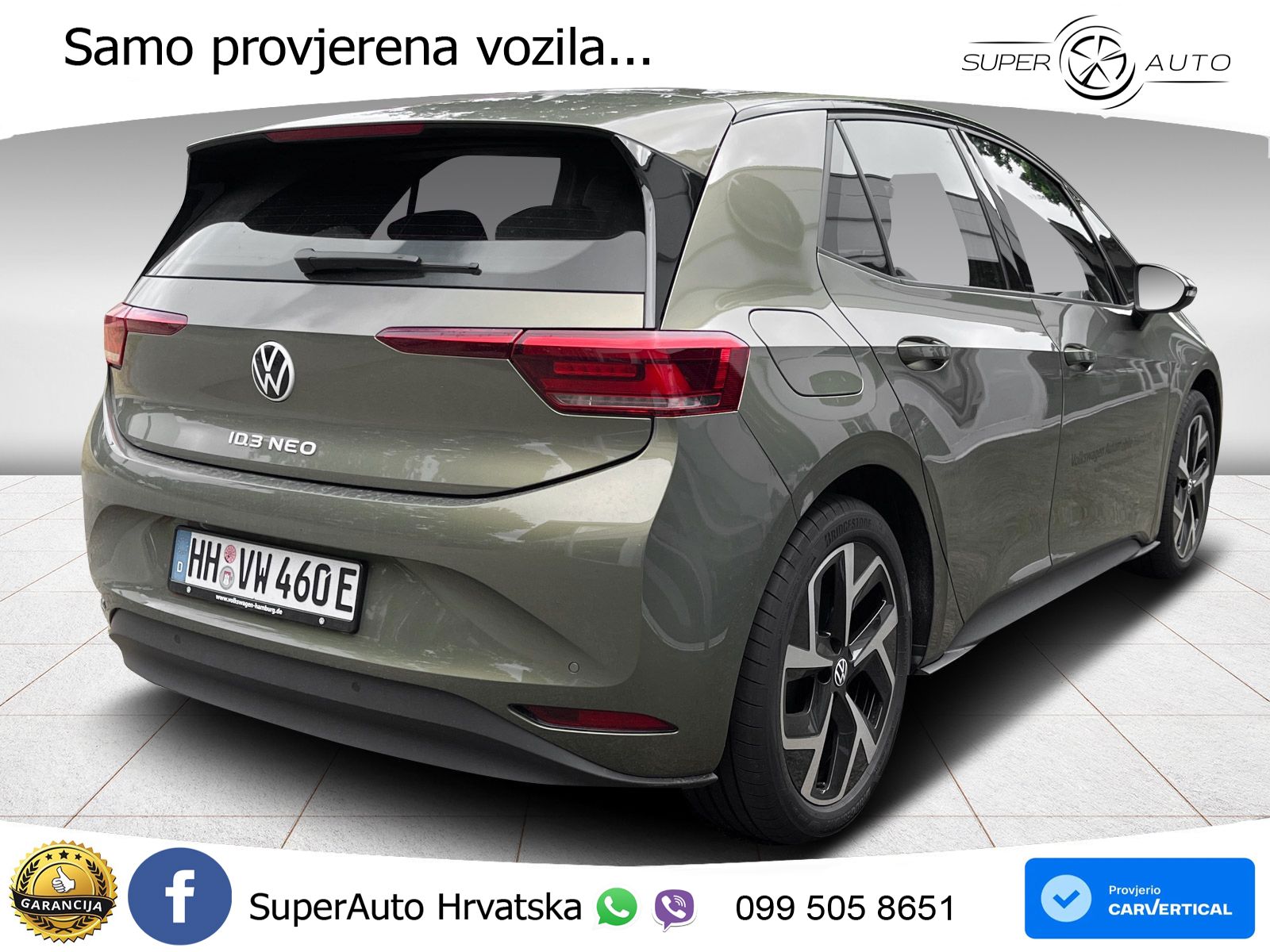 Volkswagen ID.3 58 kWh (190 KS)
