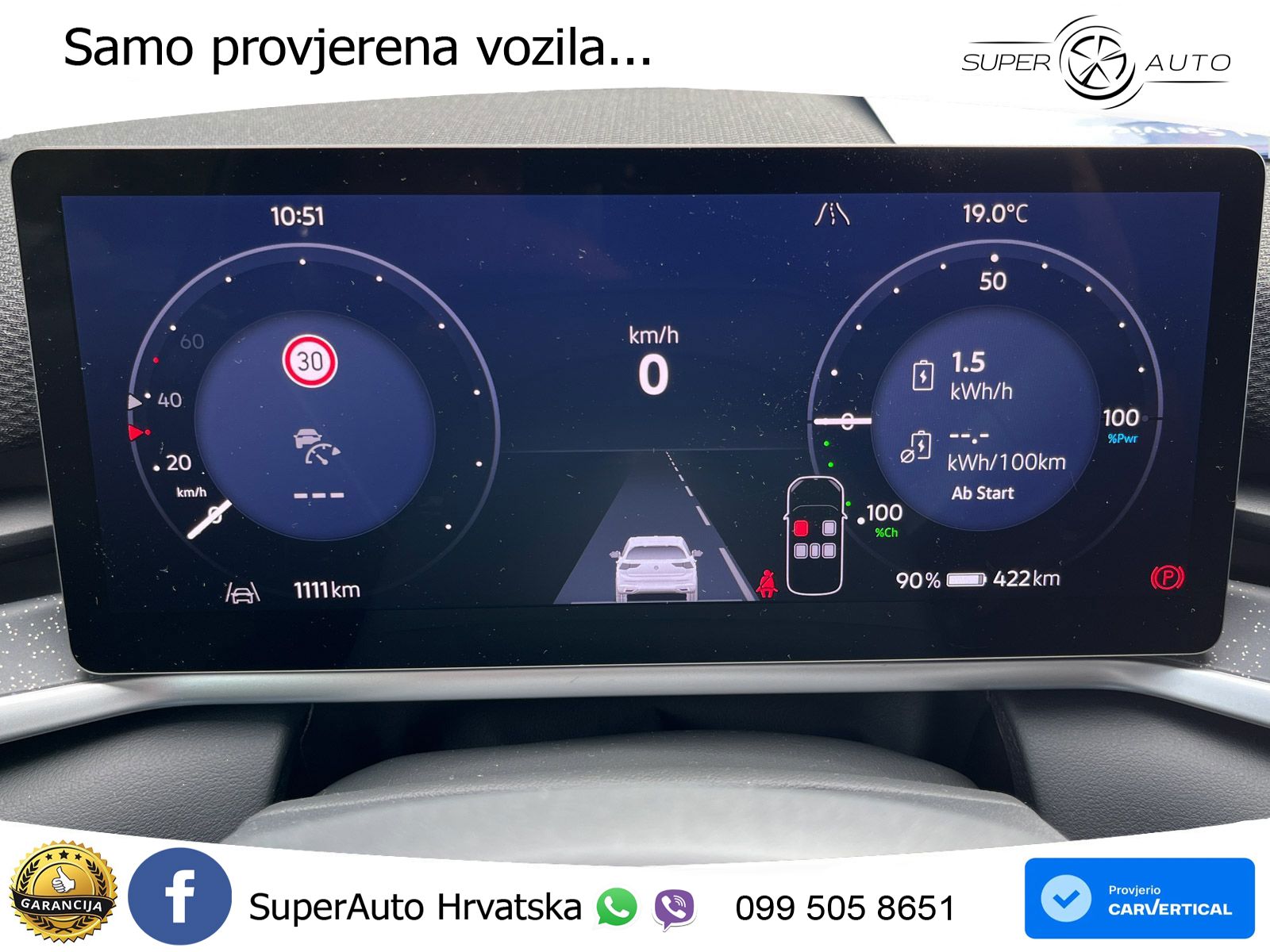 Volkswagen ID.3 58 kWh (190 KS)