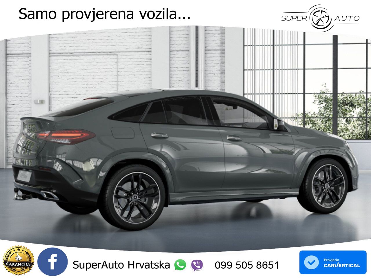 Mercedes GLE Coupe 450d (367 KS) EQ Boost 4MATIC 9G-TRONIC AMG LED+GR SJED+ACC