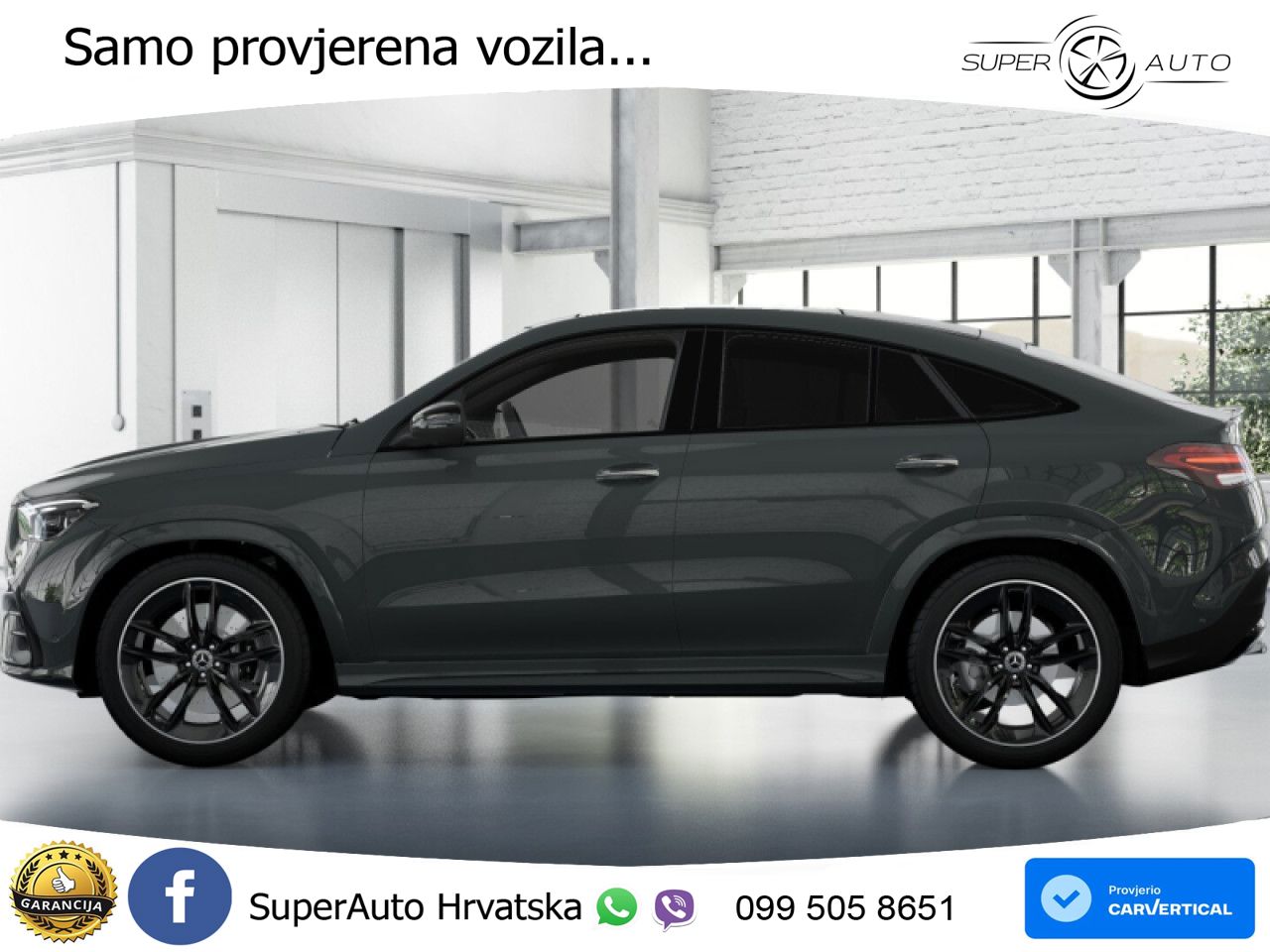 Mercedes GLE Coupe 450d (367 KS) EQ Boost 4MATIC 9G-TRONIC AMG LED+GR SJED+ACC