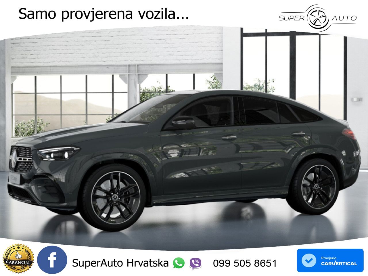 Mercedes GLE Coupe 450d (367 KS) EQ Boost 4MATIC 9G-TRONIC AMG LED+GR SJED+ACC